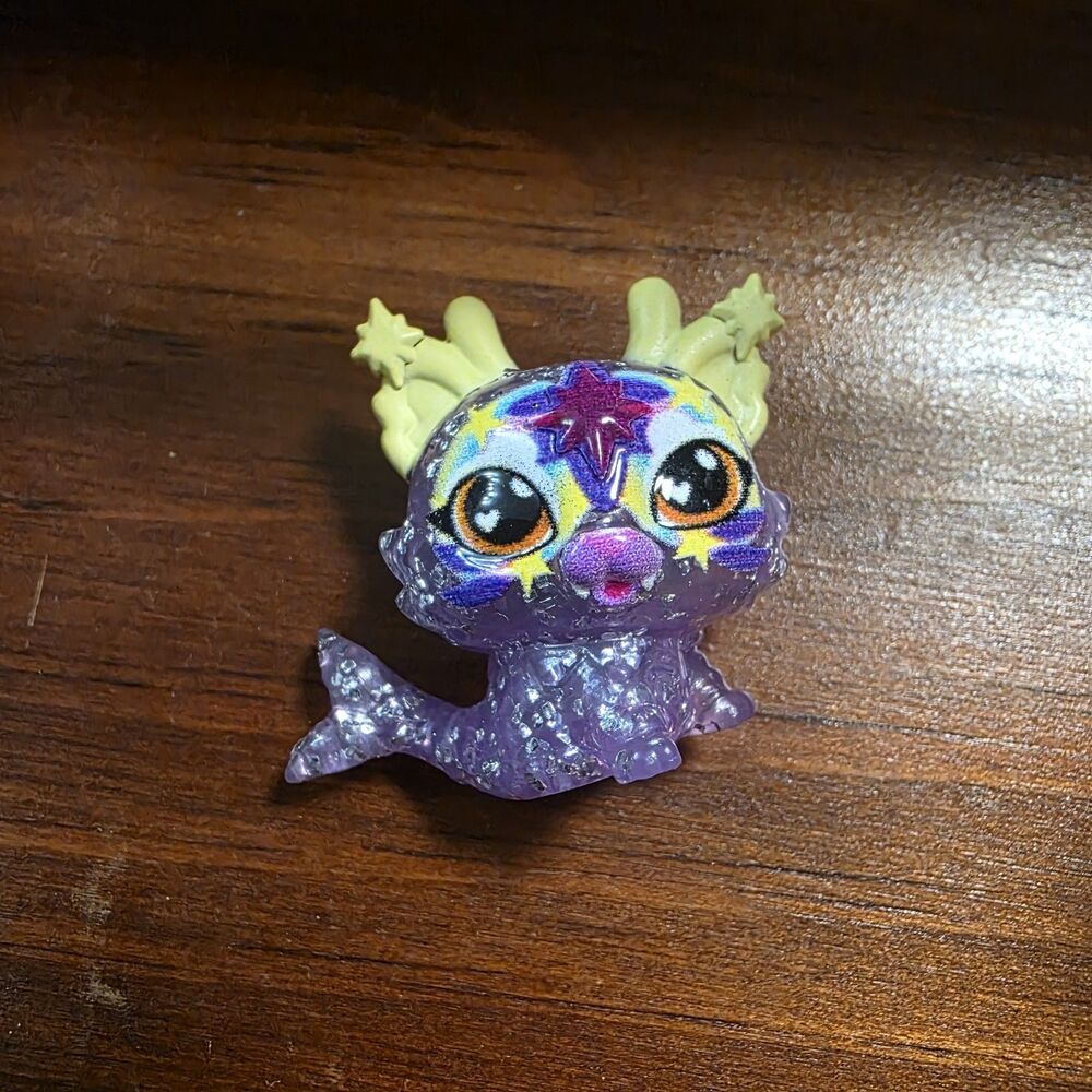 Hatchimals CollEGGtibles Purple Mer-Deerloo Royal Rare Season 6 Mermal Figure